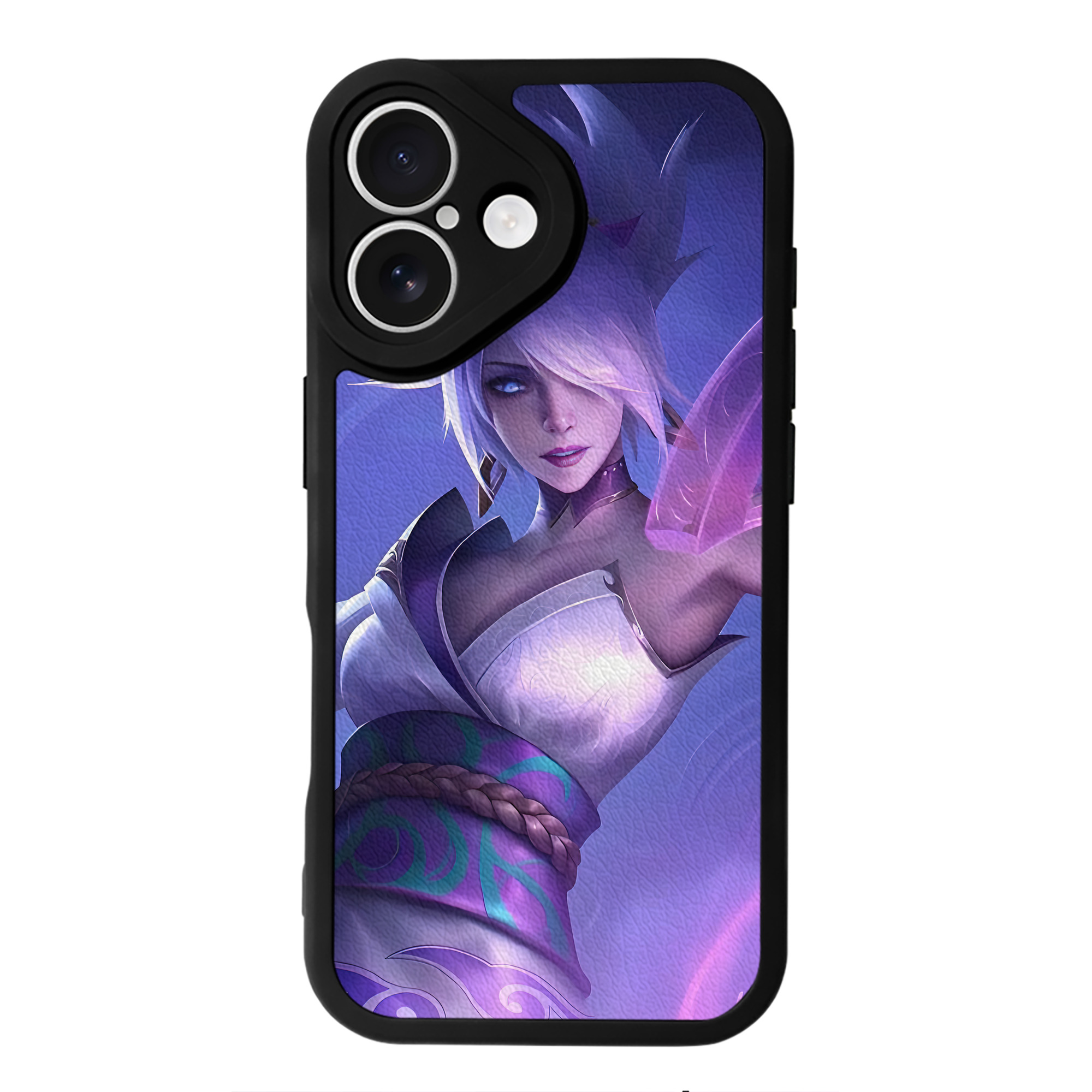 リーグ・オブ・レジェンド League of Legends LOL 【iPhone 16シリーズ対応】シリコンスマホケース（レザー調） 材質：シリコン